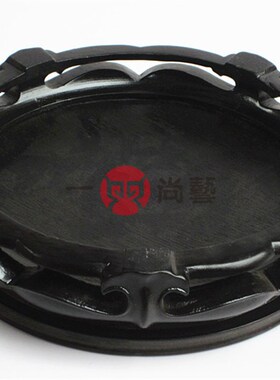 木质底座奇石底座花盆工艺品底座鱼缸花瓶K可旋转底座架子酒坛底