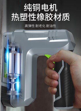 2合1电动打钉枪充电式码钉枪家用木工射钉枪锂电相框门型直钉钉子
