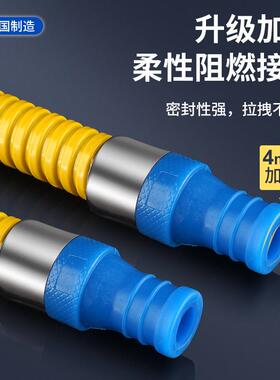 第二代金属包覆软管管灶具定尺管管夹家用