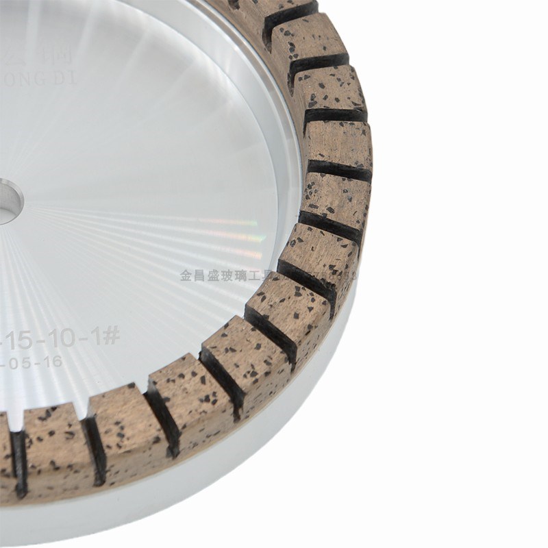 175*12*100目进口材料全齿双边机金刚轮好质量直边机岩板陶瓷磨轮 - 图2