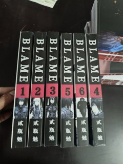 Ready stock blame 1-6 volumes (extra thick) comic super clear full color version ready for delivery