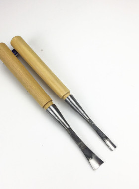 木雕工具  雕刻刀具 东阳 木工刻刀 磨好带把打坯刀6件套 包邮