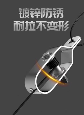 钢丝收紧器拉紧器葡萄架钢丝紧线器塑钢线紧线器铁丝拉线器紧绳器