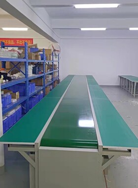 防静电流水线车间工作台物流分拣装配拉线自动化生产输送带铝挤型