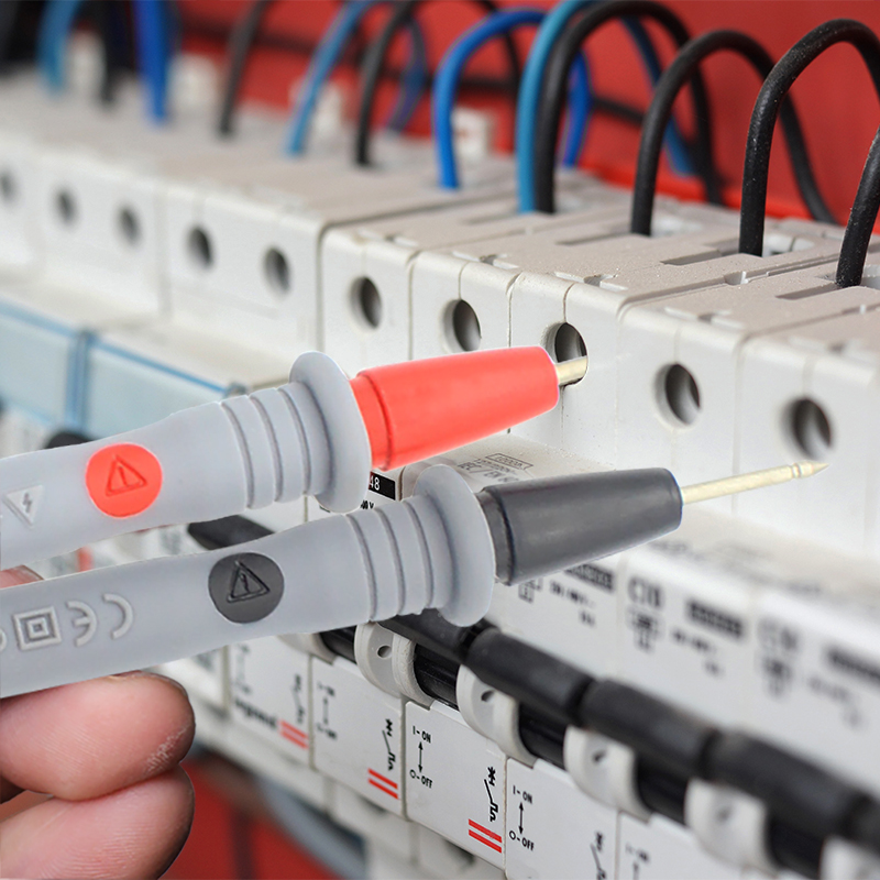 万用表表笔线万能表钳表电流电压仪器笔针硅胶防冻鳄鱼夹头测试线 - 图0