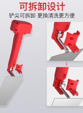 瓦工震动抹泥刀贴瓷砖地砖墙砖辅助神器平铺机不锈钢电动泥铲泥工