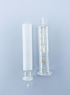 100ml灌装用玻璃灌药器双头针筒两头通针筒针管兽用灌装机注射器
