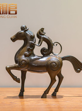 铜马摆件 马上封侯猴摆件马上有钱C猴 骑猴马 马到成功 铜工艺品