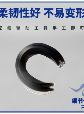 护线圈单面黑色橡胶圈/密封圈/配电箱出线环/过线圈16-120mm