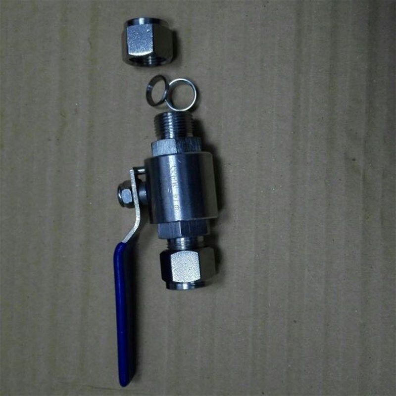 14mm不锈钢卡套球阀 两边可卡接外径14mm不锈钢管 304材质 开关,淘宝优惠券,粉丝福利购,淘宝优惠卷