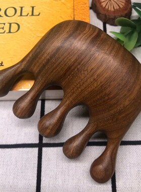 阿根廷绿檀非常香按摩r梳经络按摩绿檀木梳宽齿按摩木木质梳子