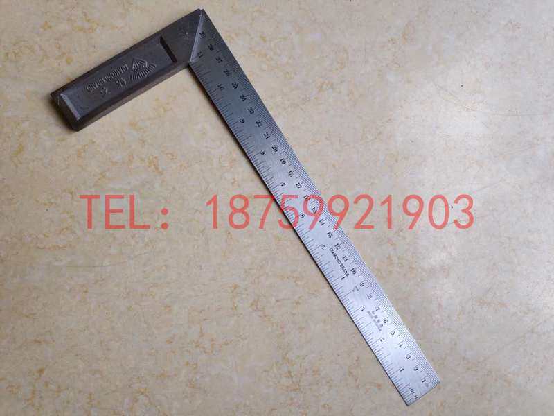 石材干挂专用角尺30cm长 曲尺公英制刻度尺子 角尺 锌合金钢角尺,淘宝优惠券,粉丝福利购,淘宝优惠卷