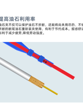 纤维油石夹1004圆条D3手动玉石玉器抛光条精磨便携式模具打磨省模