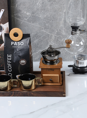 样板房间厨房餐厅饰品摆件w组合艺术咖啡主题挂画轻奢软装摆件