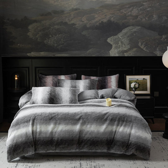 Katisha milk velvet four-piece set