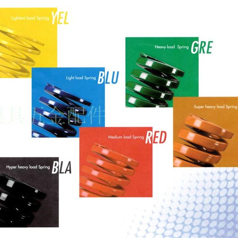 日本大同茶色DB20x20-20x15昆山弹簧压缩 矩形弹簧模具配件 - 图2