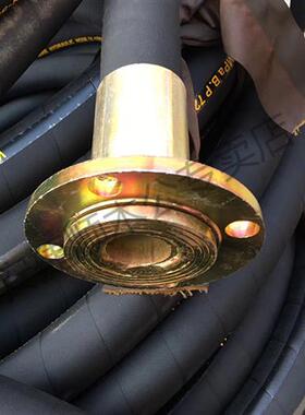 高压油管总成钢丝编织液压胶管耐高温高压蒸汽橡胶软管输油管防爆