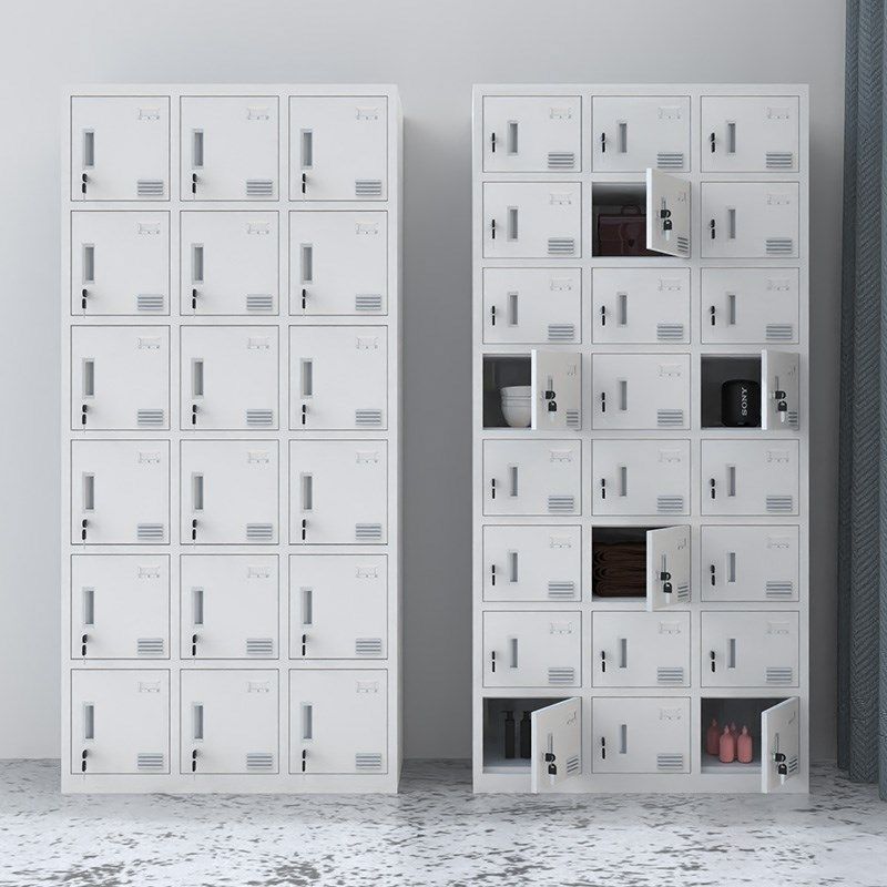 钢制多门储物柜员工更衣柜厨房碗柜工厂鞋柜铁皮车间带锁存放柜子,淘宝优惠券,粉丝福利购,淘宝优惠卷