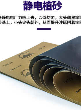 金太阳砂纸60#-2000目水磨砂纸耐水砂纸抛光打磨砂纸汽车磨砂砂纸