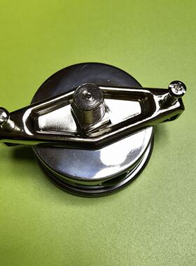 轴向耐震真空表 带安装固定支架 直径63mm -0.1-0mpa -760-0mmhg