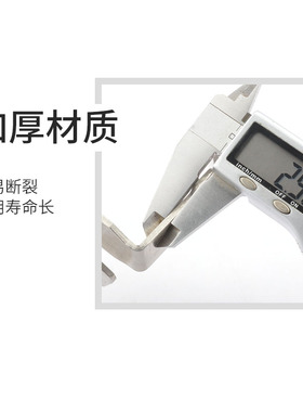 门扣卫生间推拉锁插销防盗移不锈钢门搭扣锁扣卡扣厕所门栓防开门