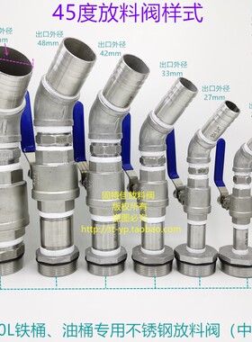 原创 200升大铁油桶放料阀门化工汽柴油倒料器放油水龙头优质中款