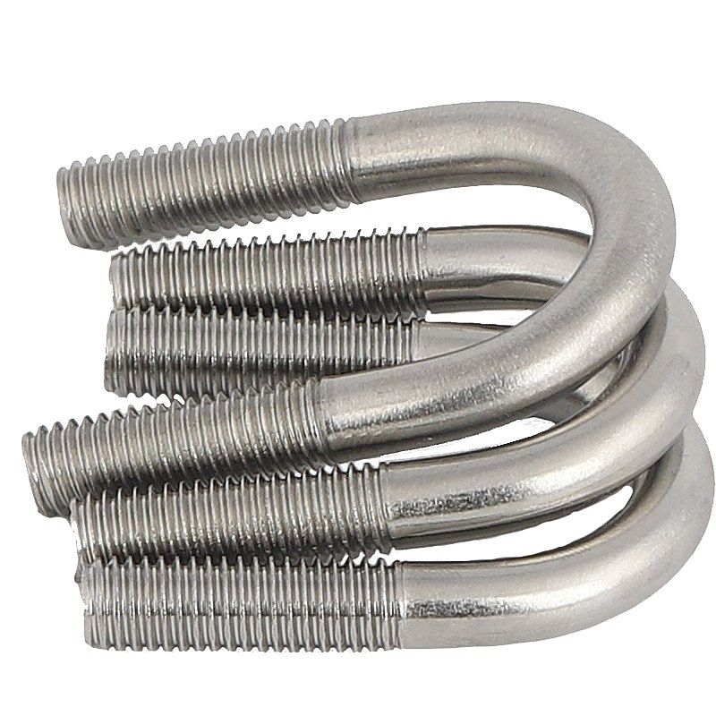 304/316/201不锈钢U形螺丝U型卡螺栓固定管卡夹箍M6M8M10M12-M24,淘宝优惠券,粉丝福利购,淘宝优惠卷