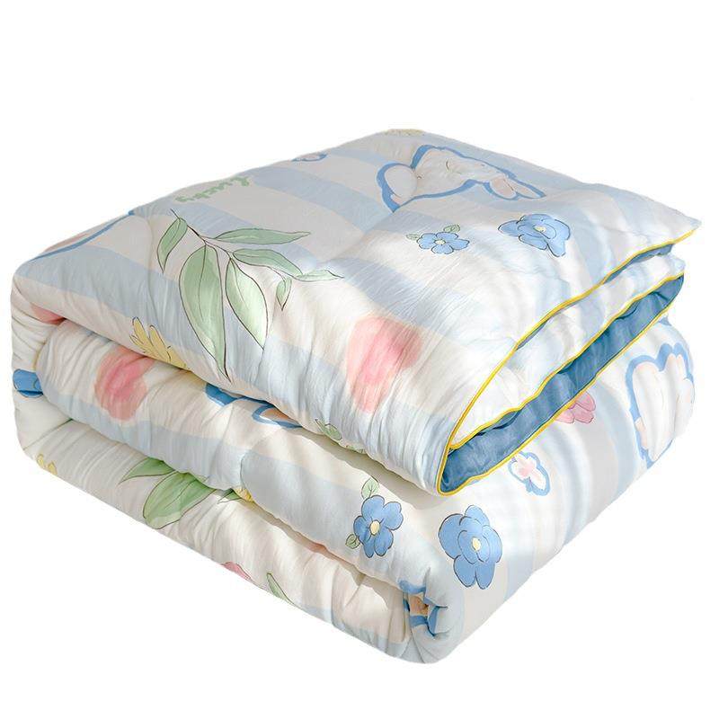 A类水洗棉双层纱冬豆被春婴秋被母SCD级软糯大纤维加被子保暖厚棉,淘宝优惠券,粉丝福利购,淘宝优惠卷