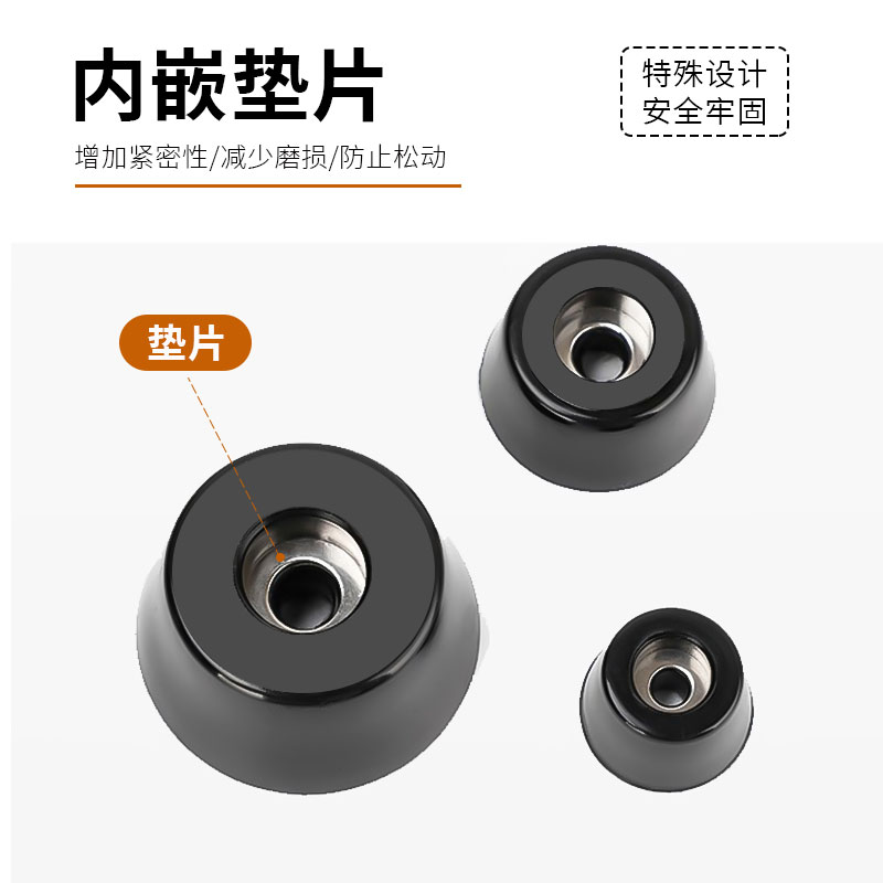 Free shipping with gasket rubber feet instrument chassis shock-absorbing pad audio shock-proof industrial equipment plastic tables and chairs furniture