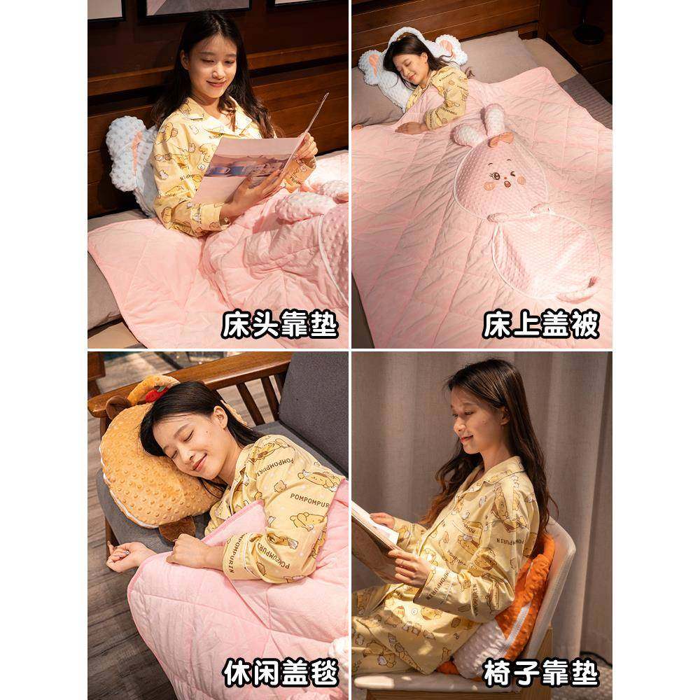 ?抱枕被室子两用加厚二办公折叠午睡枕头车载毯子合一Fh(x}#gh汽,淘宝优惠券,粉丝福利购,淘宝优惠卷