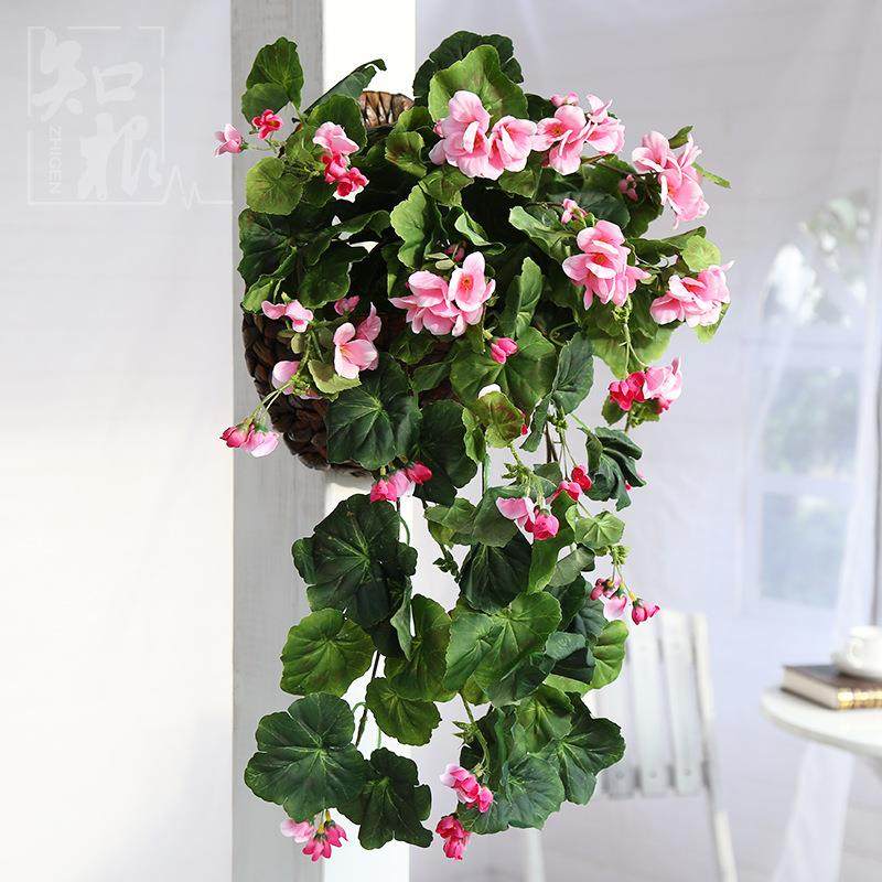 仿YQK真挂花藤藤绿植仿真花壁挂海藤棠花蔓条花藤壁安徽 - 图3