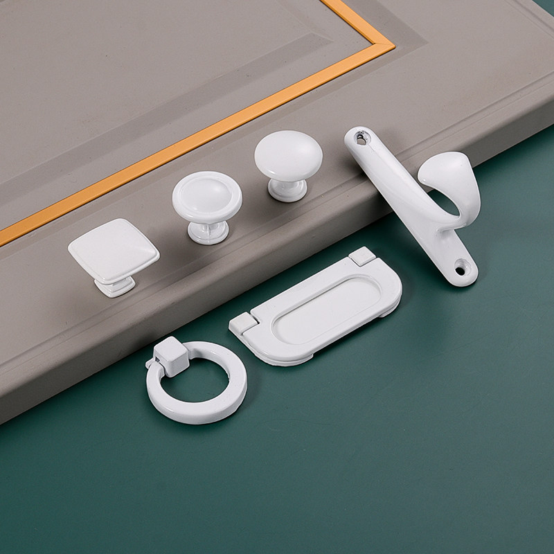 铝合金美式单孔把手明装衣柜整体橱柜柜门实心白色抽屉欧式家俱小,淘宝优惠券,粉丝福利购,淘宝优惠卷