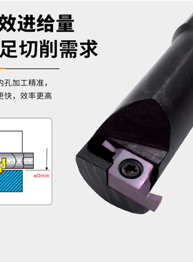 数控小孔内槽刀杆内孔切槽车刀杆SIGER0606A/1010B/1412C/2020D
