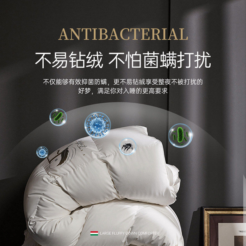Countlre官方旗舰店 正品95白鹅绒羽绒被冬加厚春秋保暖结婚被芯,淘宝优惠券,粉丝福利购,淘宝优惠卷