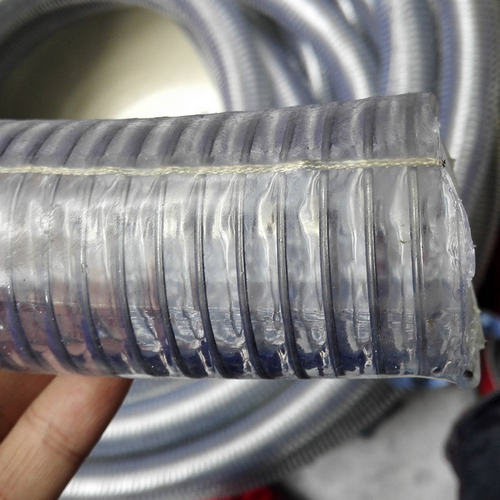 厂家直销防静电透明钢丝软管 输油管吸料管耐寒耐压钢丝透明管 - 图2