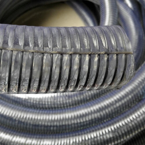 厂家直销防静电透明钢丝软管 输油管吸料管耐寒耐压钢丝透明管 - 图1