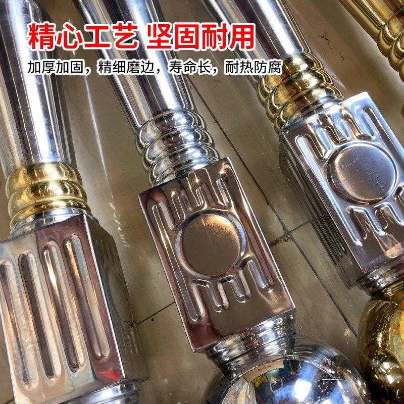 SUS304不锈钢楼梯扶手大将军起步柱楼梯围栏大柱子装饰配件,淘宝优惠券,粉丝福利购,淘宝优惠卷