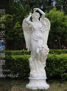 婚庆路引天使摆件欧式四季女神雕塑家居花园酒店走廊装饰人物道具