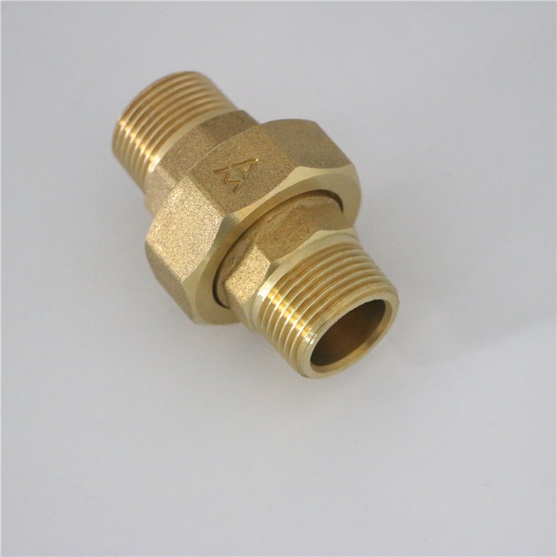 正品埃美柯661黄铜加厚双外丝丝口活接头DN15(4分)1/2专卖店 - 图2