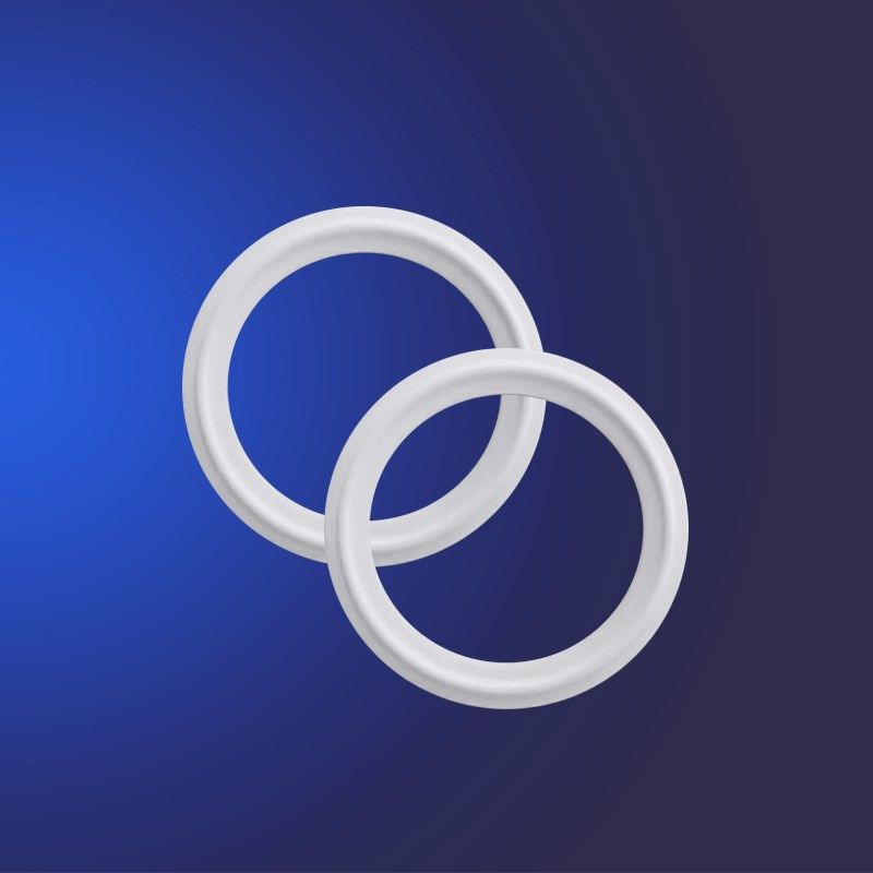 航美管件快装四氟垫片硬密封PTFE铁氟龙法兰耐高温密封垫非标定制,淘宝优惠券,粉丝福利购,淘宝优惠卷