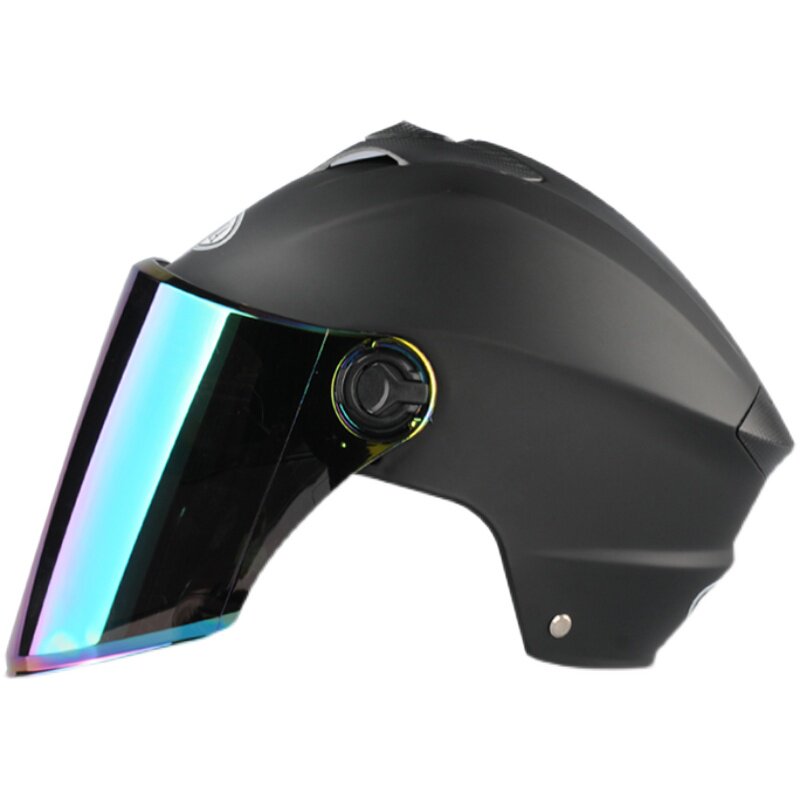 Extra large size electric vehicle helmet 4XL large head circumference 6465 summer men and women LXXXXL lightweight anti-UV red half
