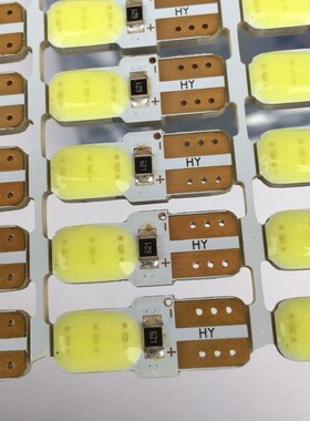 24v货车亮T10示宽灯6灯插泡 12V汽车led阅读灯仪表盘灯泡
