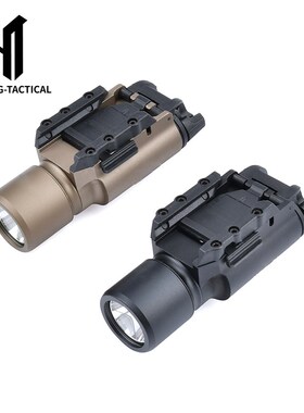 HT户外X300下挂手电筒X300U强光LED照明便携迷你手电P1爆闪手电筒