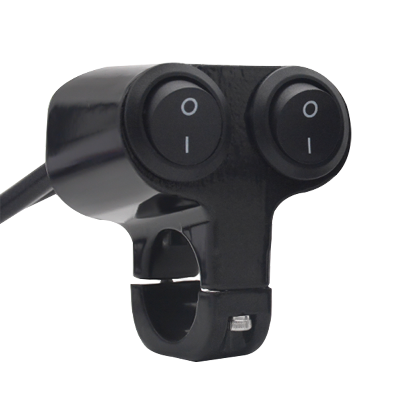 电动摩托车改装LED大灯开关电瓶车把外置射灯双闪远近光开关防水,淘宝优惠券,粉丝福利购,淘宝优惠卷