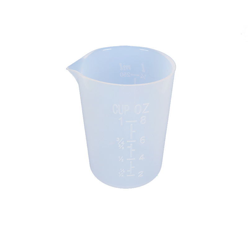 水晶滴胶硅胶量杯DIY手工制作带刻度100ml新款加重250ML毫升量杯 - 图2