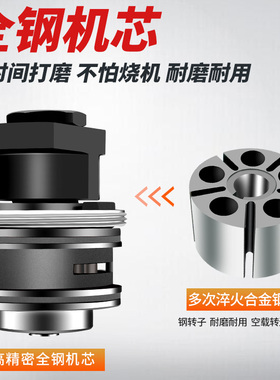 5寸气动打磨机汽车干磨机3 4寸打蜡机磨光机抛光机风动吸尘干磨头
