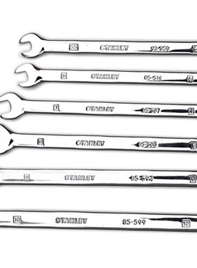 史丹利STANLEY 强力型公制精抛光两用长扳手 27mm 93-518-1-22