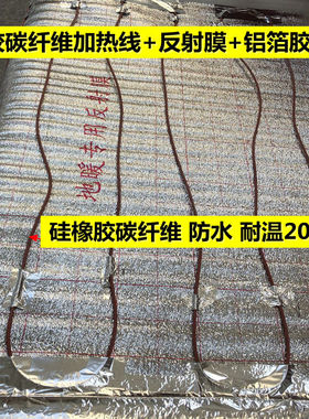 养殖场养蛇碳纤维电地暖片猪舍专用恒温猪用地暖电热毯水泥保温板
