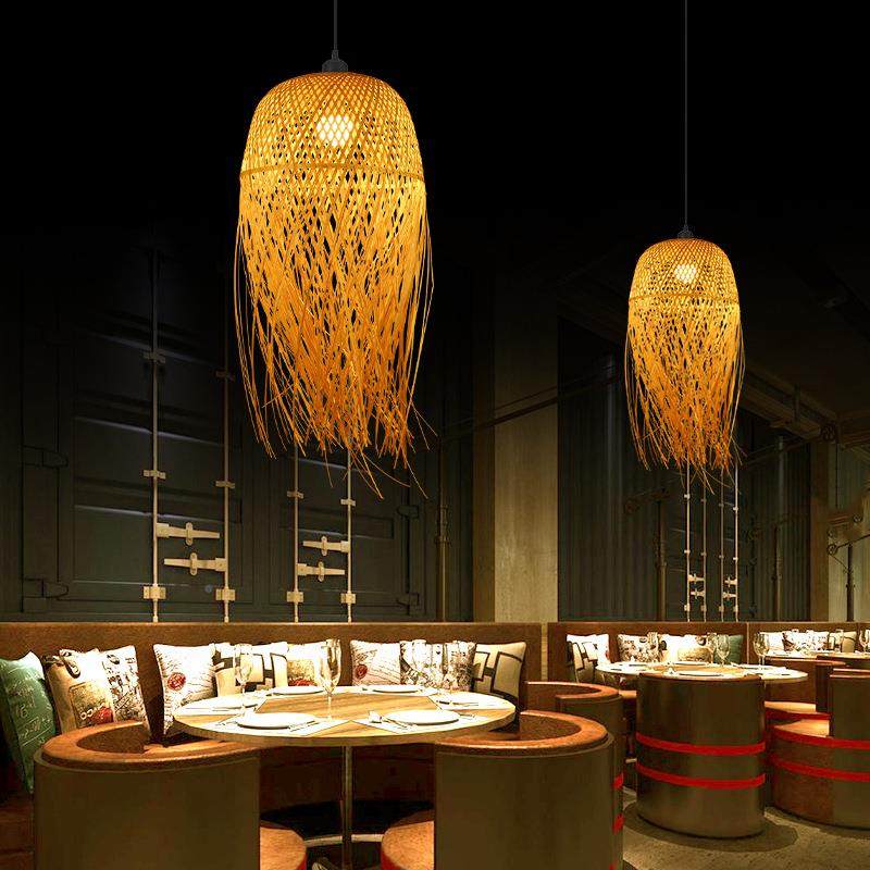古东南亚纯手工藤酒编灯具中风厅新中式竹编店民宿624饭吧台竹艺,淘宝优惠券,粉丝福利购,淘宝优惠卷