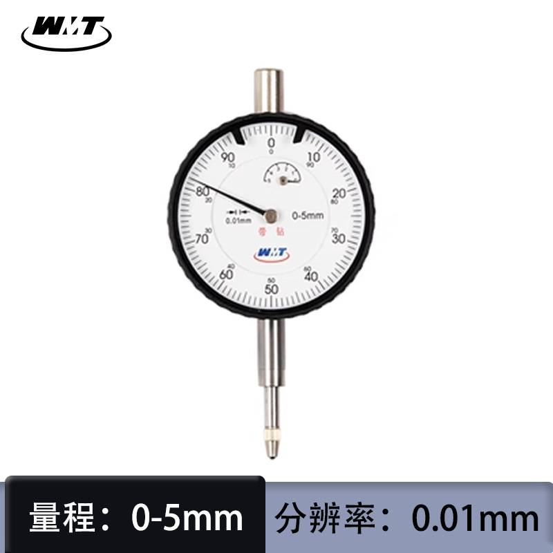 威海新威量百分表 指示表 千分表 高精度0.01 0-3-5-10杠杆表表头 - 图3